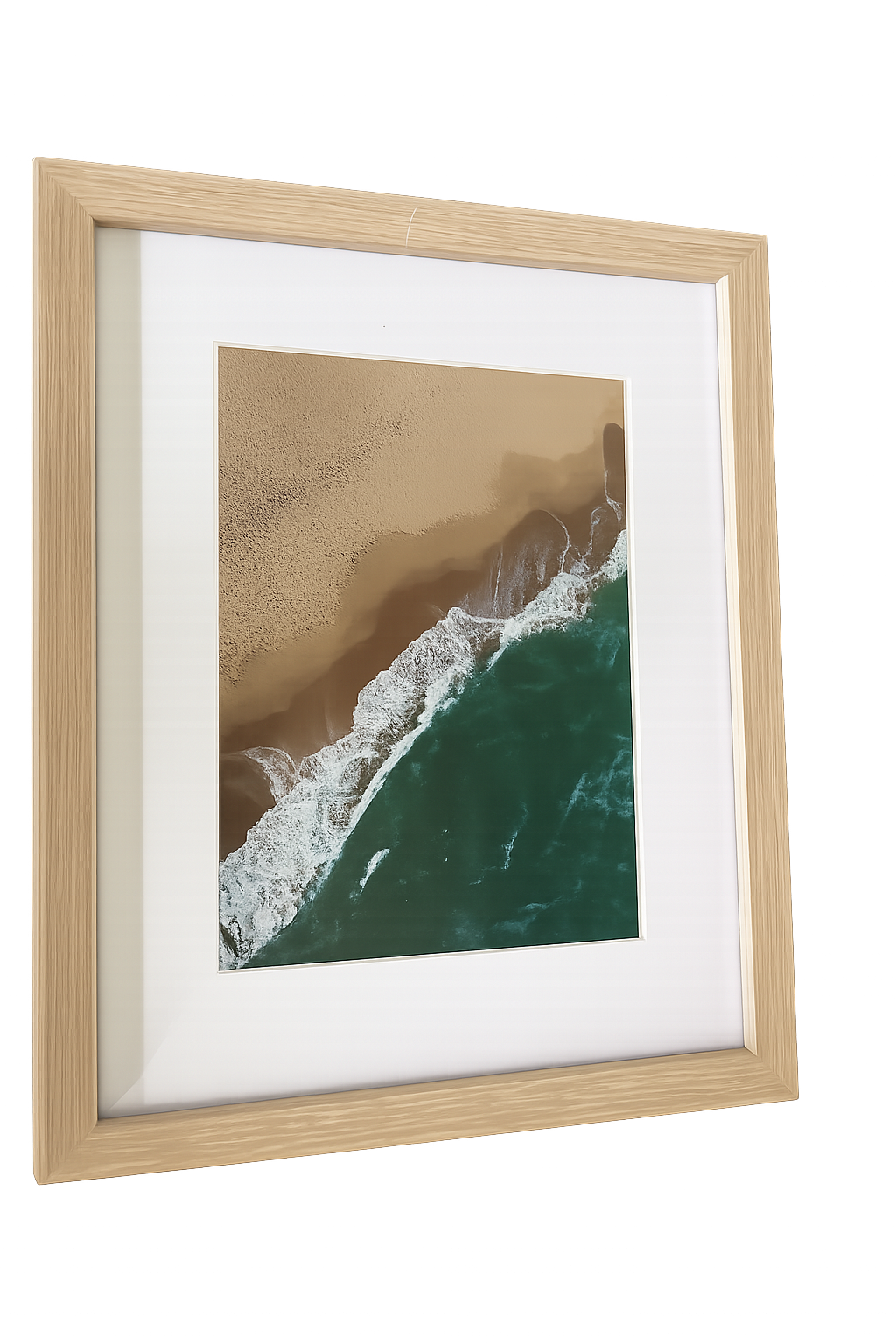 Coastal serenity - Framed Print