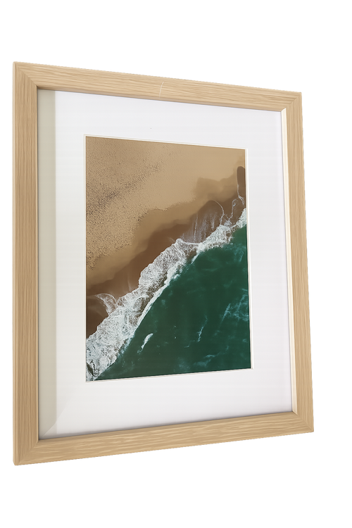 Coastal serenity - Framed Print