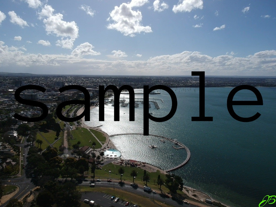 Geelong Waterfront Aerial